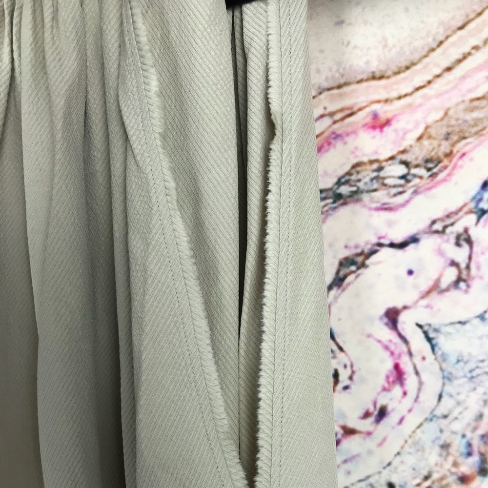 Helmut Lang back tie halter neck pleated blouse S - Picture 5 of 8